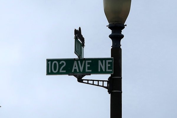 102nd Ave NE Bellevue streets 2025