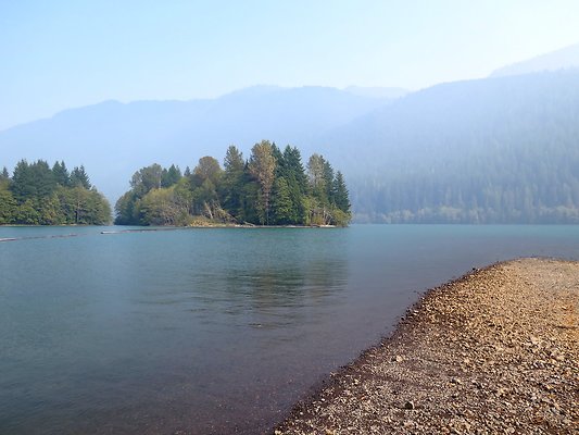 Horseshoe cove baker lake campground - 139