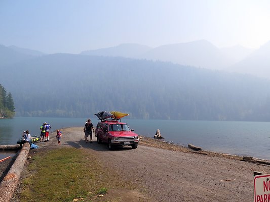 Horseshoe cove baker lake campground - 137