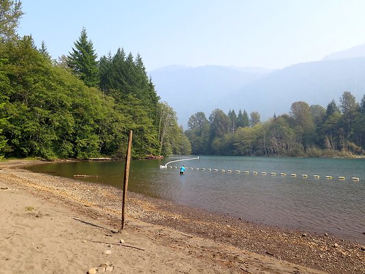 Horseshoe cove baker lake campground - 134