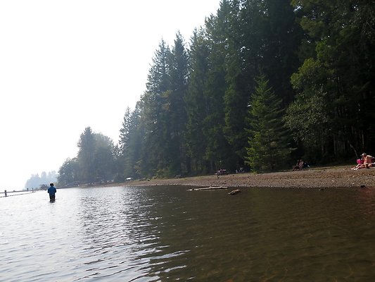 Horseshoe cove baker lake campground - 130