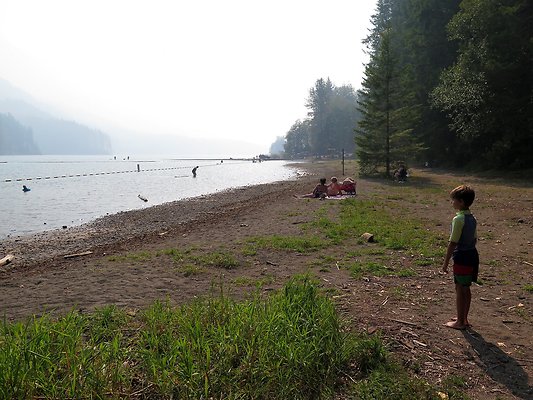 Horseshoe cove baker lake campground - 112