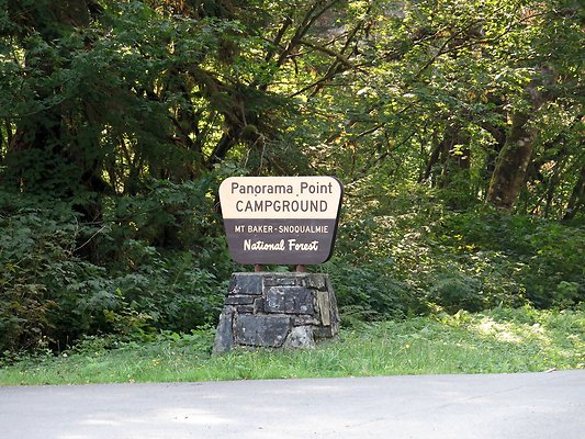 Panorama Point Campground Baker Lake USFS