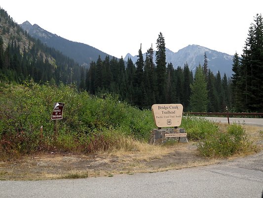 Bridge creek usfs trailhead - 98