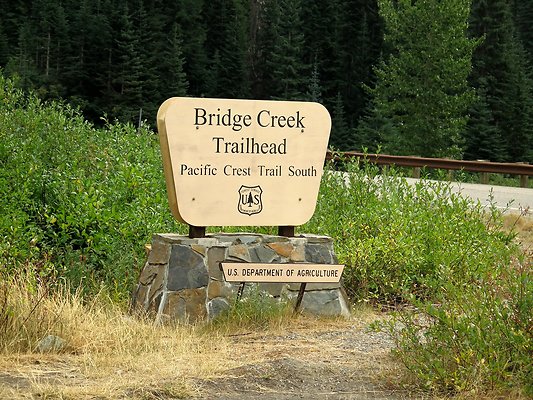 Bridge creek usfs trailhead - 97