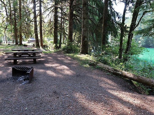 Swift Creek Campground Baker Lake - 17