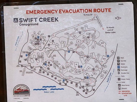 Swift Creek Campground Baker Lake - 110