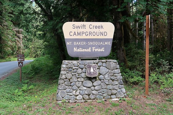 Swift Creek Campground Baker Lake 2025