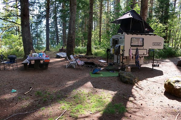 Horseshoe Cove Campground Baker Lake 2025 - 66