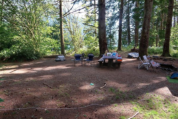 Horseshoe Cove Campground Baker Lake 2025 - 65