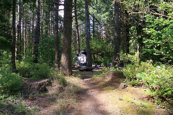 Horseshoe Cove Campground Baker Lake 2025 - 86
