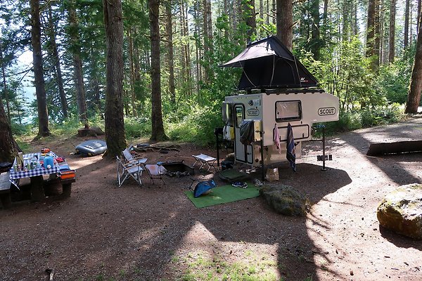 Horseshoe Cove Campground Baker Lake 2025 - 70