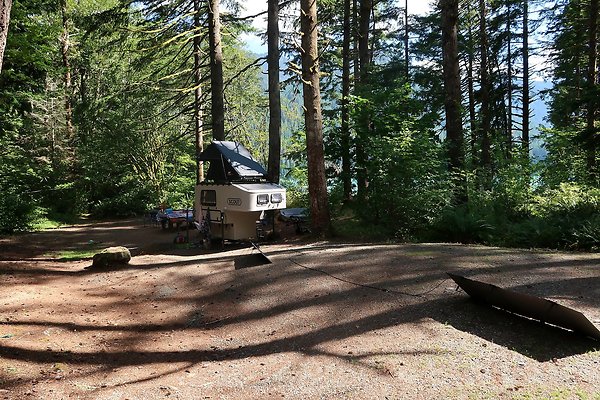 Horseshoe Cove Campground Baker Lake 2025 - 58