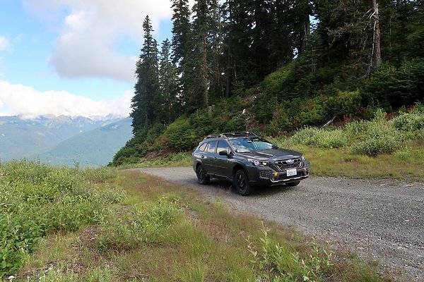 Mt Baker Ski Area Chair 7 Road - 34