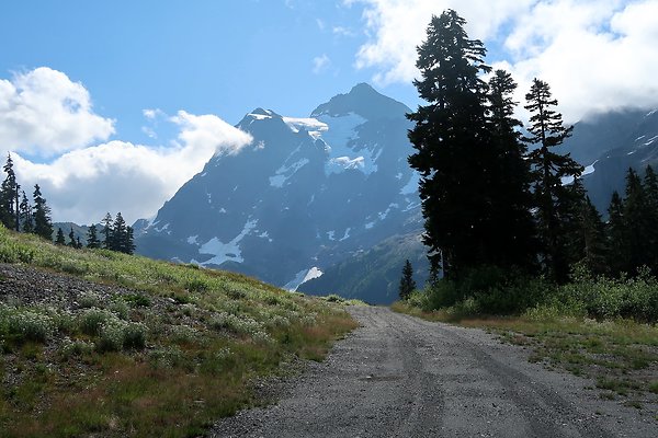 Mt Baker Ski Area Chair 7 Road - 39