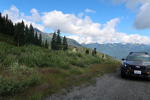 Mt Baker Ski Area Chair 7 Road - 31