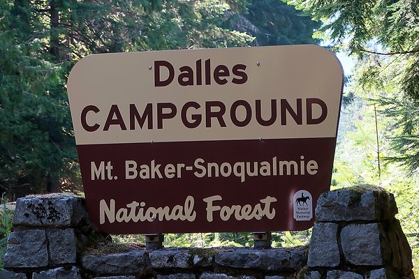 Dalles Campground Site 37 USFS - 25