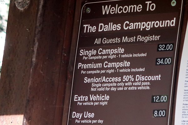 Dalles Campground Site 37 USFS - 24