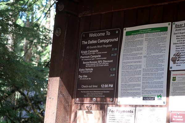 Dalles Campground Site 37 USFS - 23