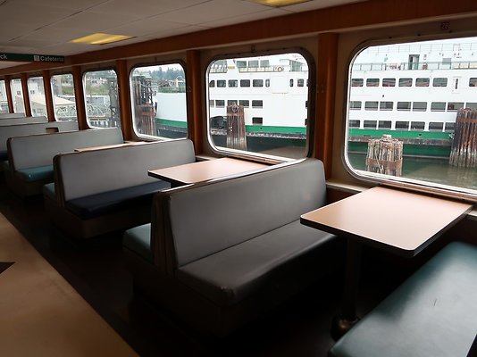 Cathlamet Docked at WSDOT Eagle Harbor  - 154