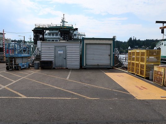 Cathlamet Docked at WSDOT Eagle Harbor  - 265