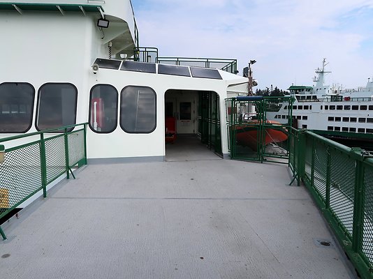 Cathlamet Docked at WSDOT Eagle Harbor  - 125