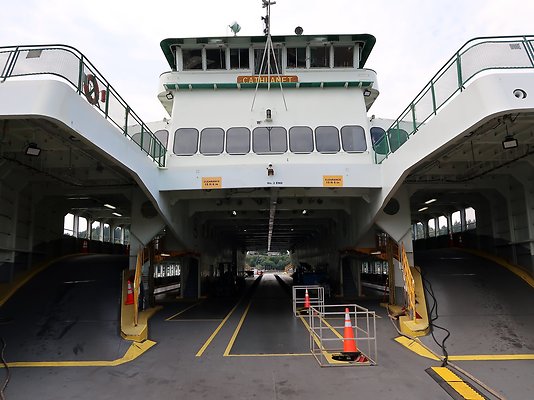 Cathlamet Docked at WSDOT Eagle Harbor  - 16
