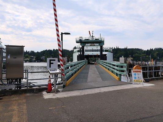 Cathlamet Docked at WSDOT Eagle Harbor  - 11