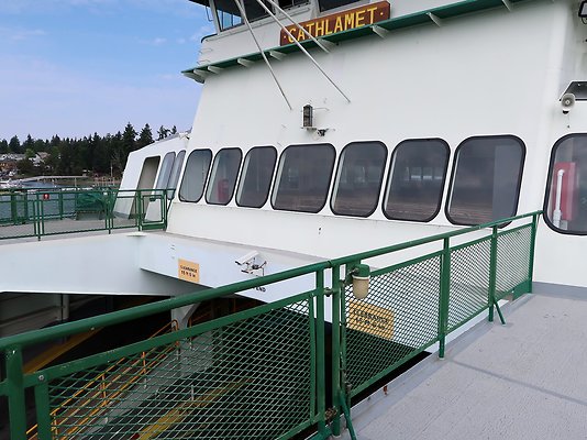 Cathlamet Docked at WSDOT Eagle Harbor  - 136
