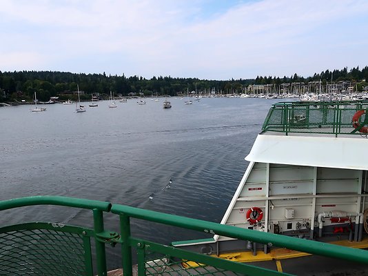Cathlamet Docked at WSDOT Eagle Harbor  - 134