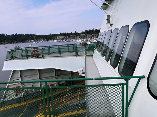 Cathlamet Docked at WSDOT Eagle Harbor  - 120