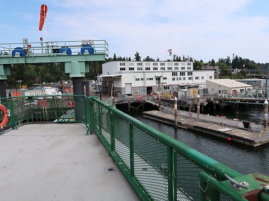 Cathlamet Docked at WSDOT Eagle Harbor  - 212
