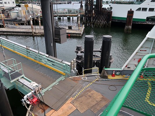 Cathlamet Docked at WSDOT Eagle Harbor  - 198