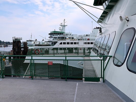 Cathlamet Docked at WSDOT Eagle Harbor  - 195