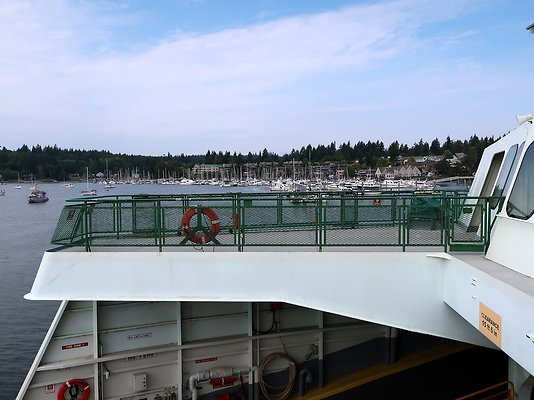 Cathlamet Docked at WSDOT Eagle Harbor  - 121