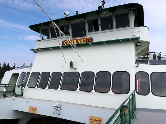 Cathlamet Docked at WSDOT Eagle Harbor  - 124