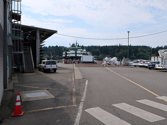 Cathlamet Docked at WSDOT Eagle Harbor  - 262