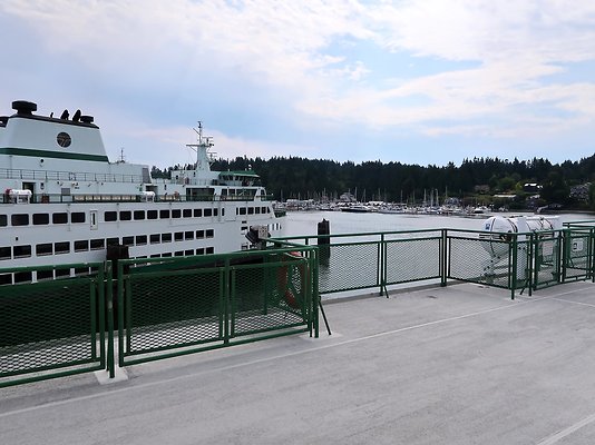 Cathlamet Docked at WSDOT Eagle Harbor  - 238