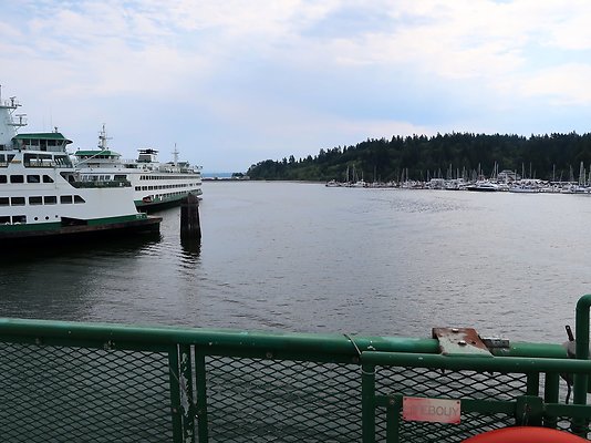 Cathlamet Docked at WSDOT Eagle Harbor  - 130